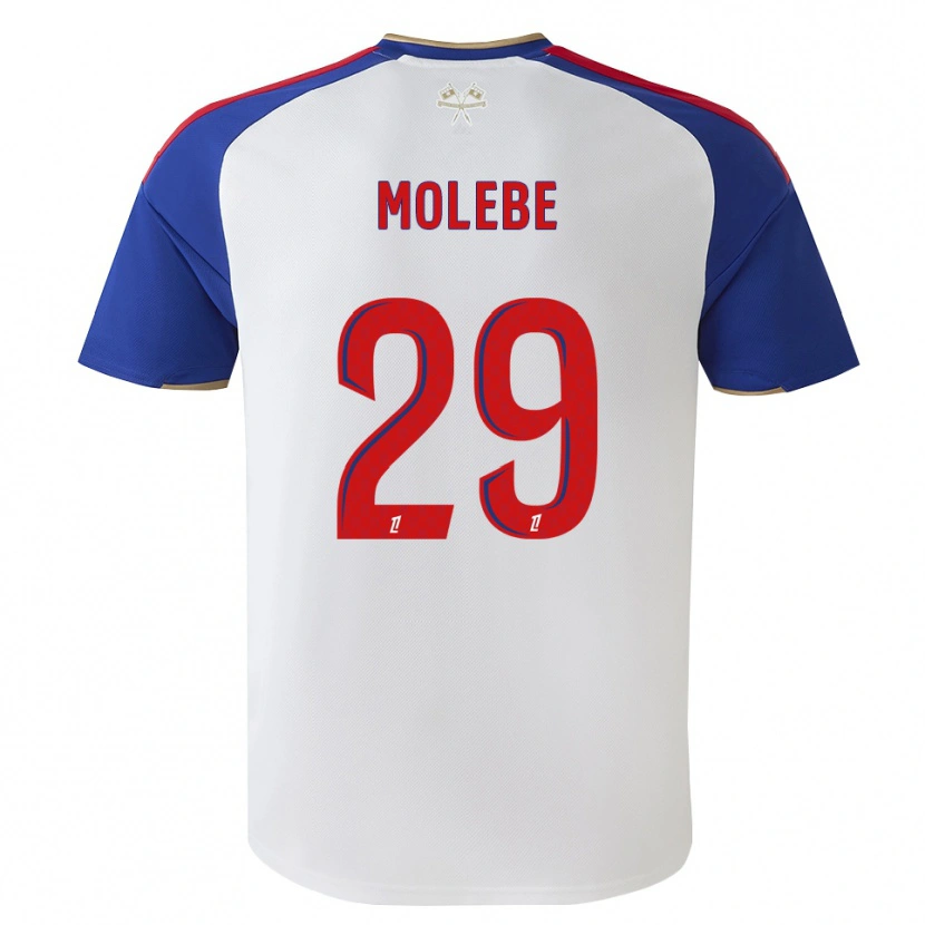 Danxen Donna Maglia Enzo Molebe #29 Blu Reale Rosso Bianco Kit Gara Home 2026/27 Maglietta