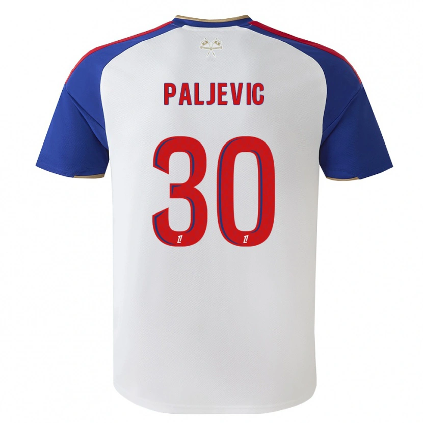 Danxen Donna Maglia Alyssia Paljevic #30 Blu Reale Rosso Bianco Kit Gara Home 2026/27 Maglietta