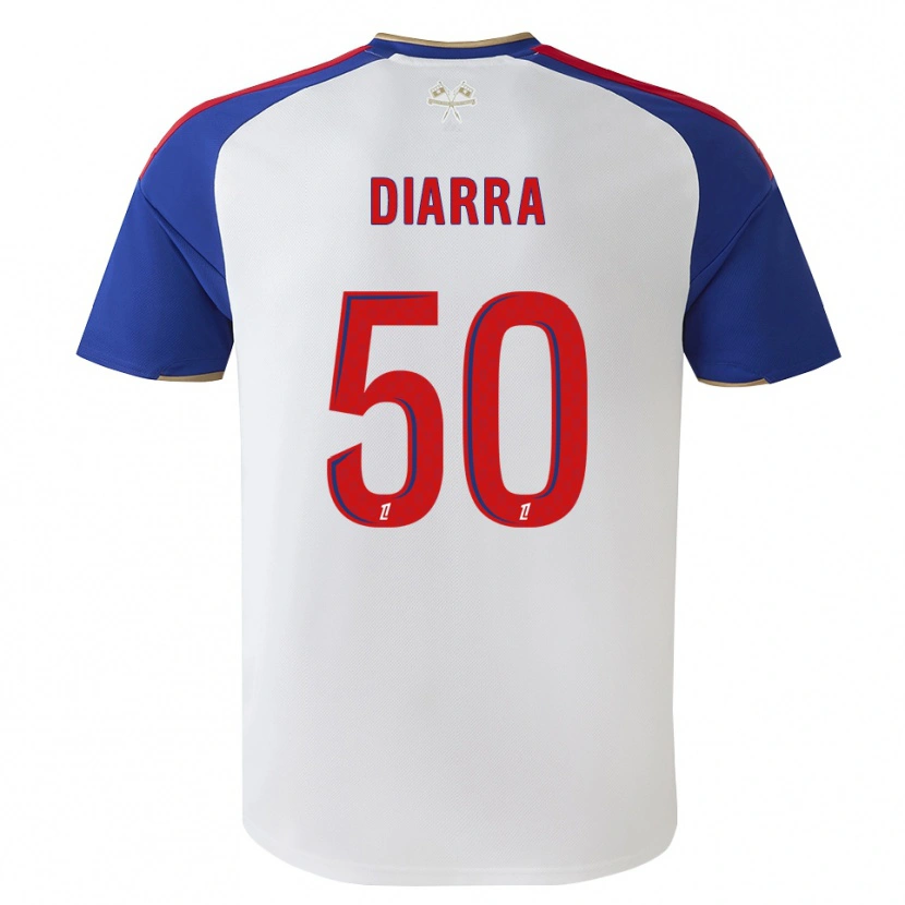 Danxen Donna Maglia Lassine Diarra #50 Blu Reale Rosso Bianco Kit Gara Home 2026/27 Maglietta