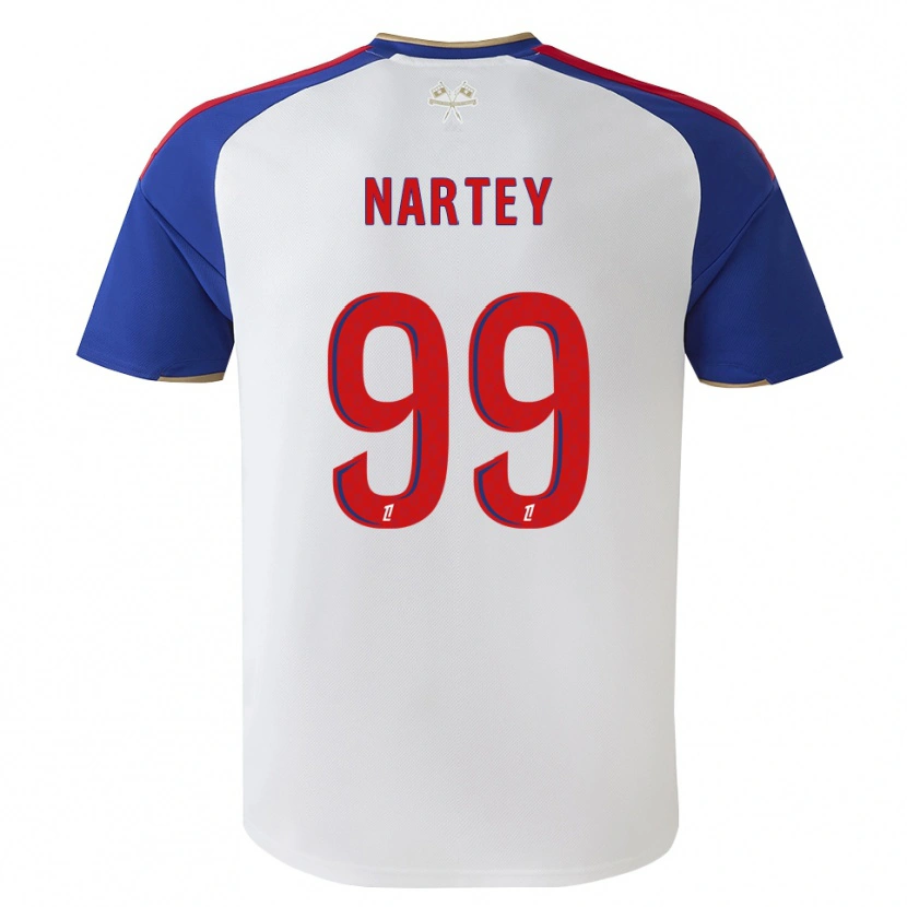 Danxen Donna Maglia Noah Nartey #99 Blu Reale Rosso Bianco Kit Gara Home 2026/27 Maglietta