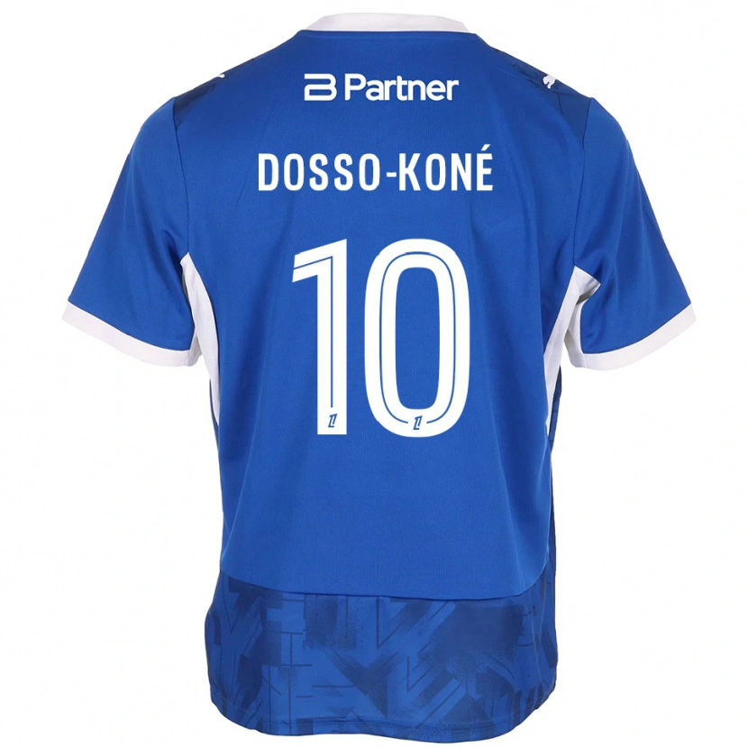 Danxen Donna Maglia Namory Dosso-Koné #10 Blu Medio Bianco Kit Gara Home 2026/27 Maglietta