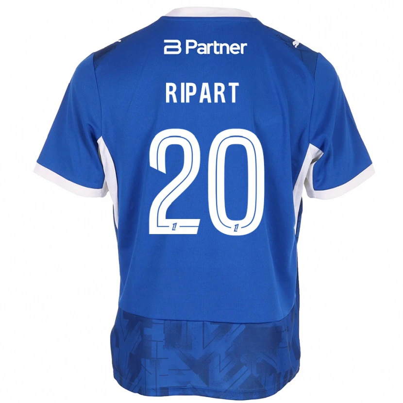 Danxen Donna Maglia Renaud Ripart #20 Blu Medio Bianco Kit Gara Home 2026/27 Maglietta