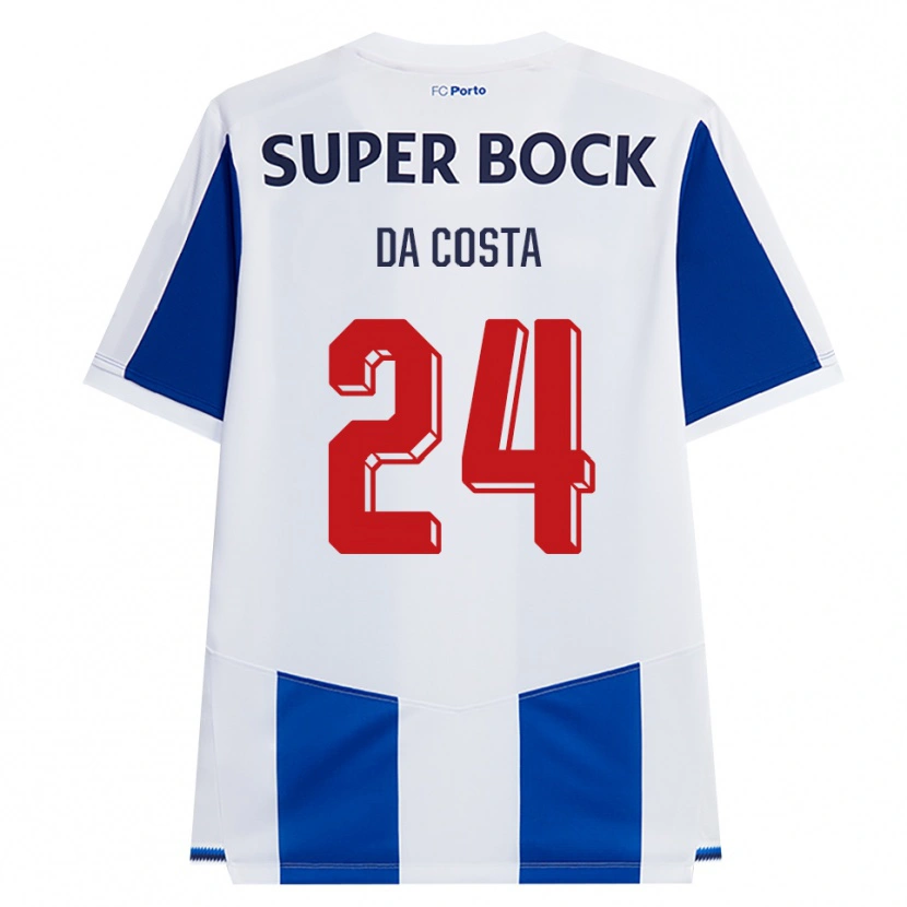 Danxen Donna Maglia Seif Da Costa #24 Blu Bianco Rosso Kit Gara Home 2026/27 Maglietta