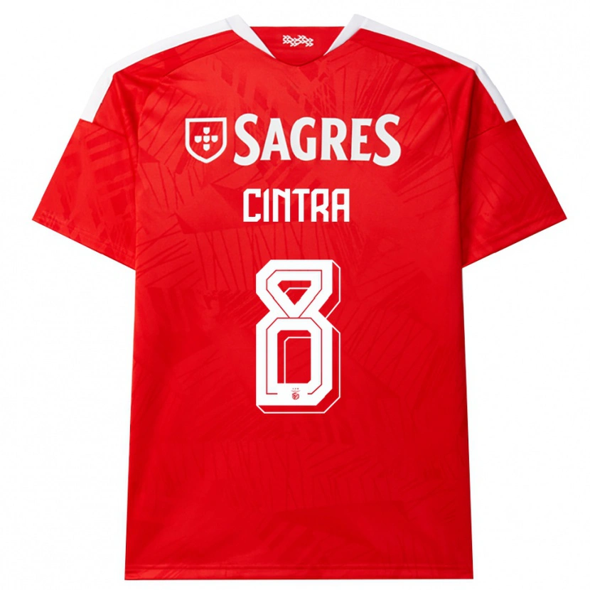 Danxen Donna Maglia Marta Cintra #8 Rosso Bianco Giallo Kit Gara Home 2026/27 Maglietta