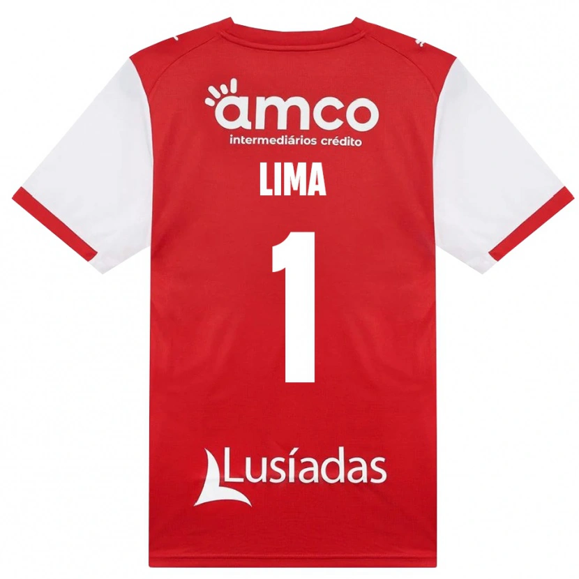 Danxen Donna Maglia Aline Lima #1 Bianco Rosso Nero Kit Gara Home 2026/27 Maglietta
