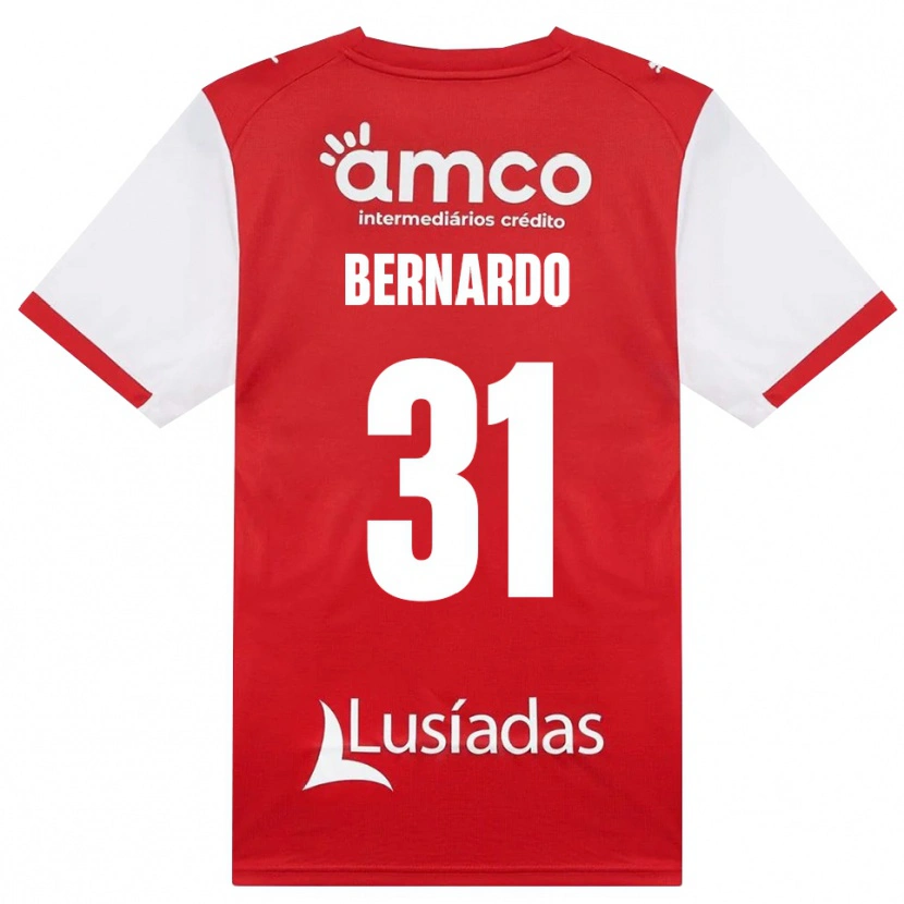 Danxen Donna Maglia Bernardo Caltabiano Parise Fontes #31 Bianco Rosso Nero Kit Gara Home 2026/27 Maglietta