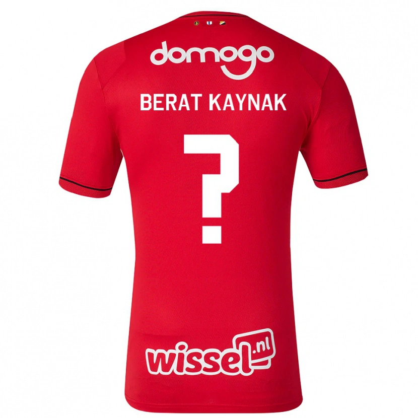Danxen Donna Maglia Ensar Berat Kaynak #0 Rosso Bianco Nero Kit Gara Home 2026/27 Maglietta