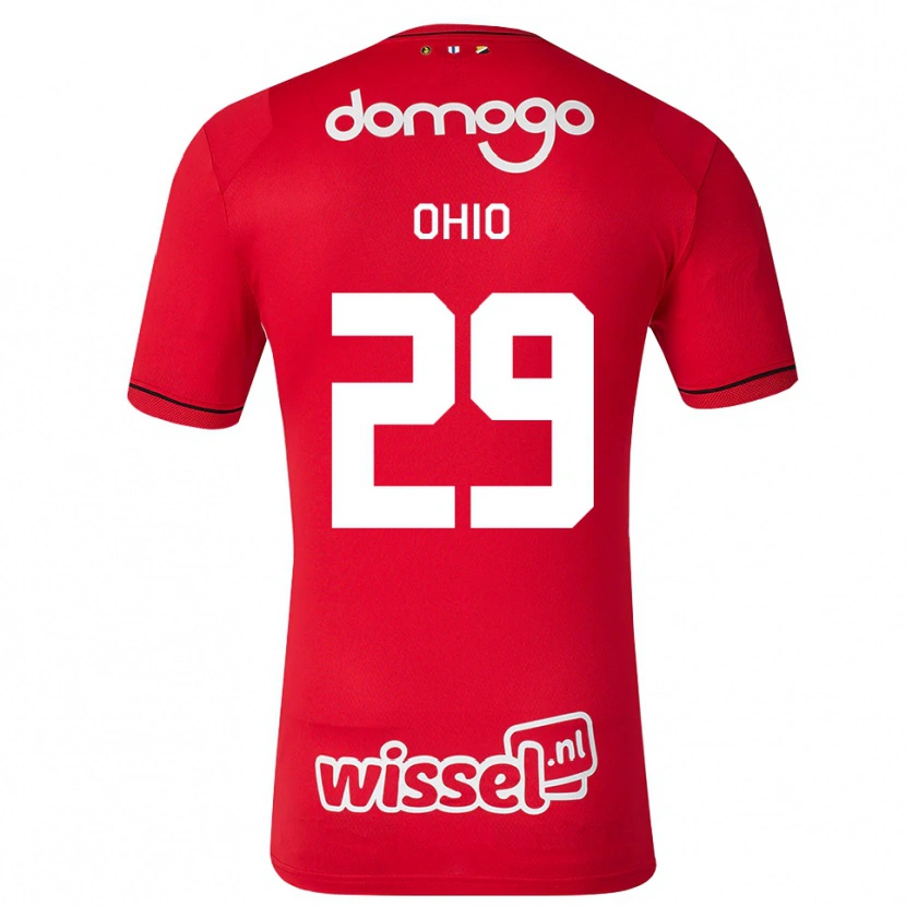 Danxen Donna Maglia Noah Ohio #29 Rosso Bianco Nero Kit Gara Home 2026/27 Maglietta