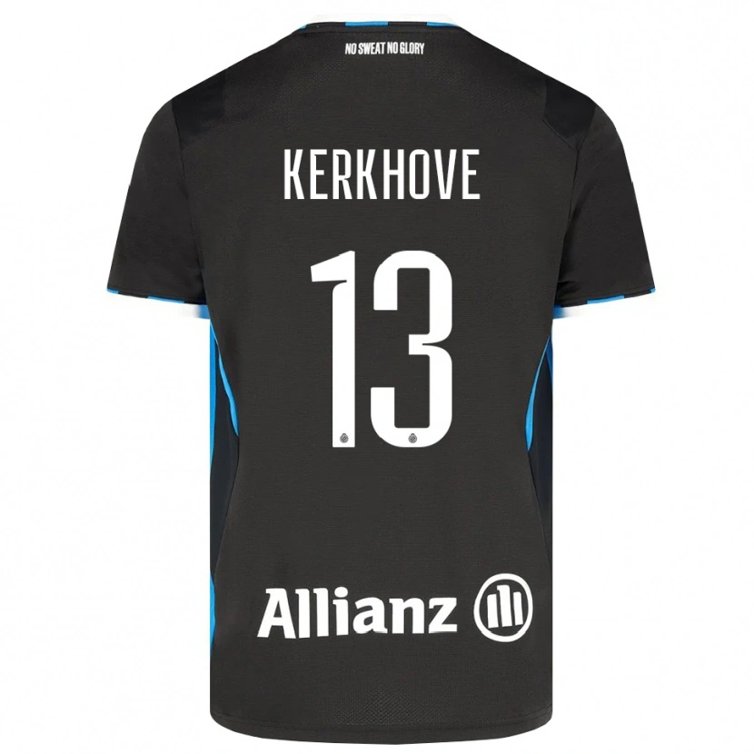 Danxen Donna Maglia Angel Kerkhove #13 Nero Rosso Blu Kit Gara Home 2026/27 Maglietta