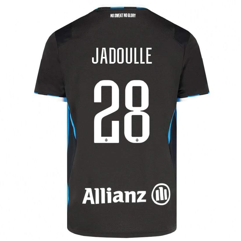 Danxen Donna Maglia Romane Jadoulle #28 Nero Rosso Blu Kit Gara Home 2026/27 Maglietta