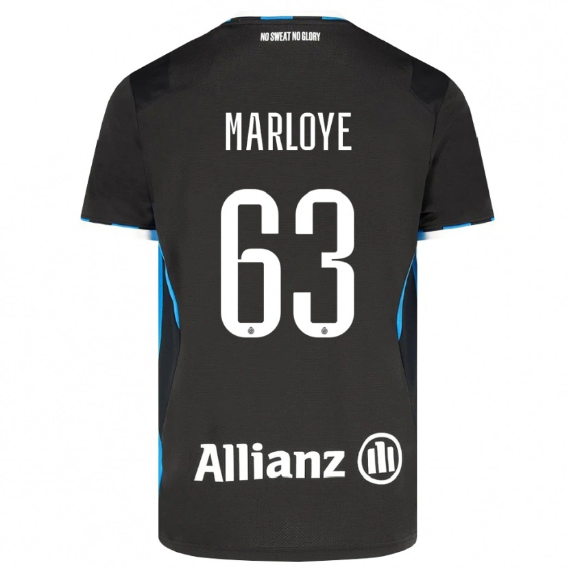 Danxen Donna Maglia Sacha Marloye #63 Nero Rosso Blu Kit Gara Home 2026/27 Maglietta