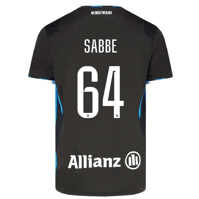 Danxen Donna Maglia Kyriani Sabbe #64 Nero Rosso Blu Kit Gara Home 2026/27 Maglietta