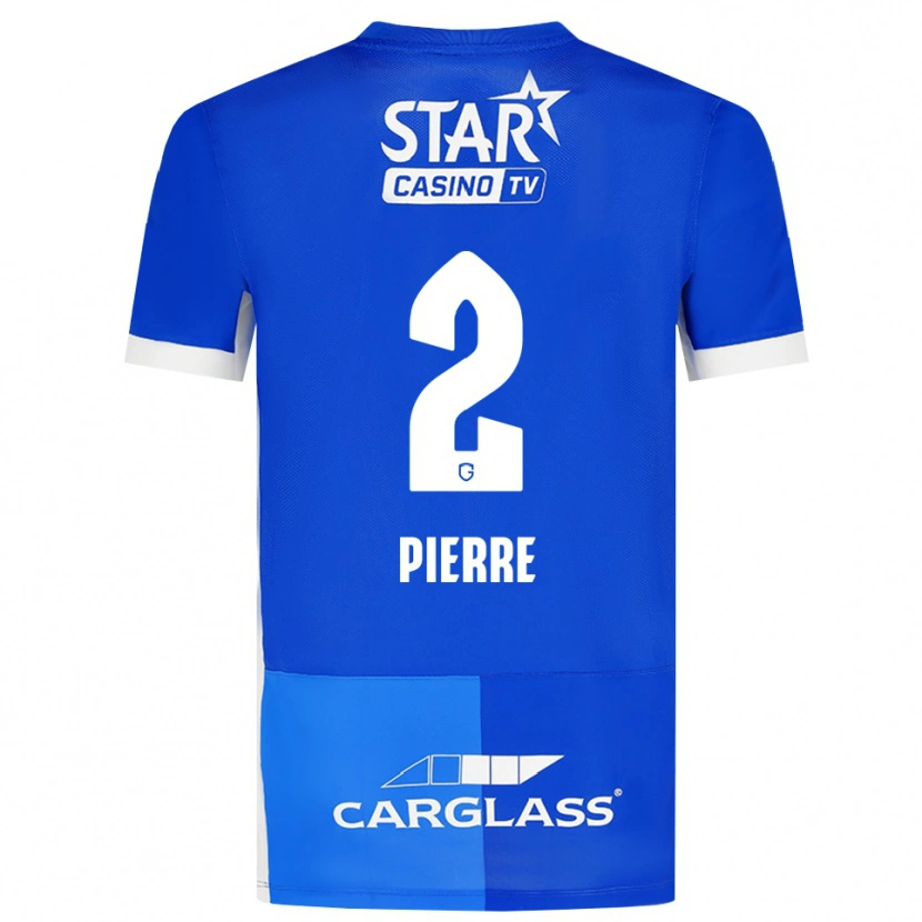 Danxen Donna Maglia Kayden Pierre #2 Blu Medio Blu Reale Bianco Kit Gara Home 2026/27 Maglietta
