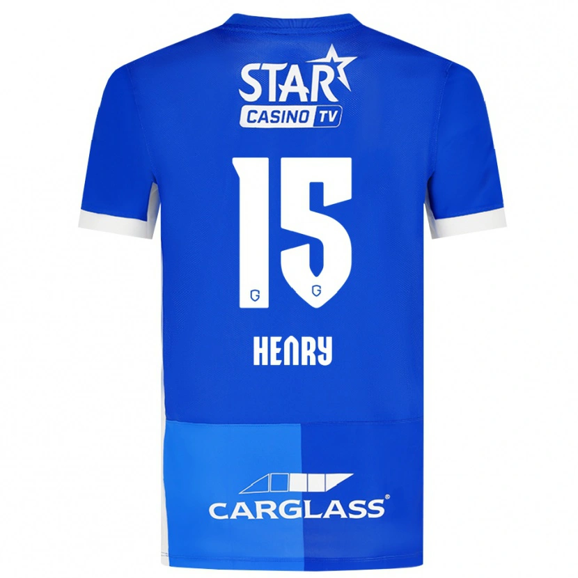 Danxen Donna Maglia Zion Henry #15 Blu Medio Blu Reale Bianco Kit Gara Home 2026/27 Maglietta