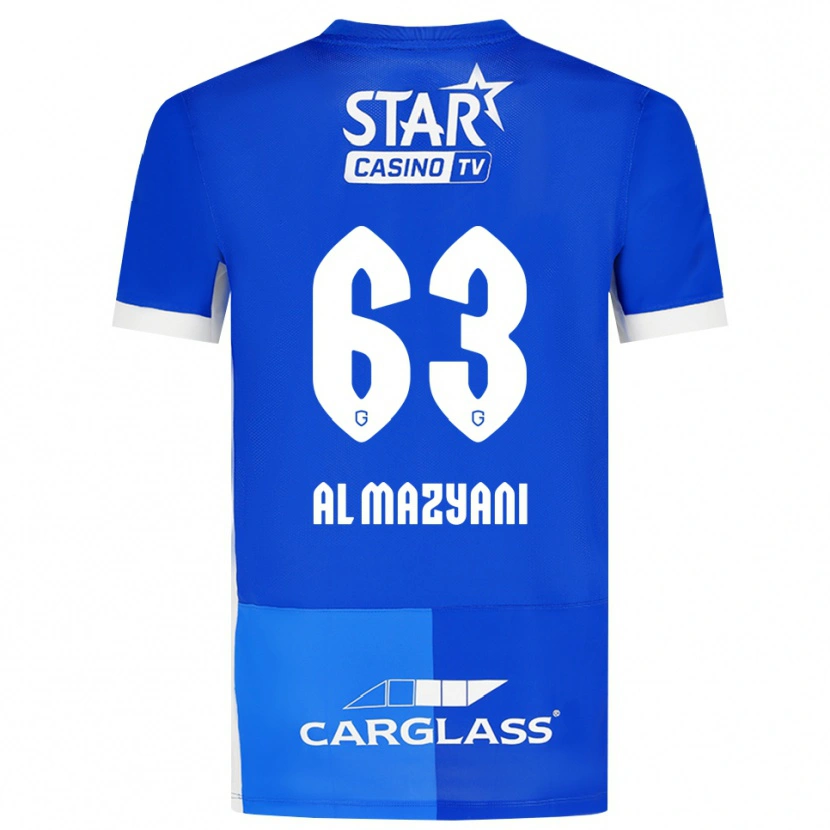 Danxen Donna Maglia Faissal Al Mazyani #63 Blu Medio Blu Reale Bianco Kit Gara Home 2026/27 Maglietta