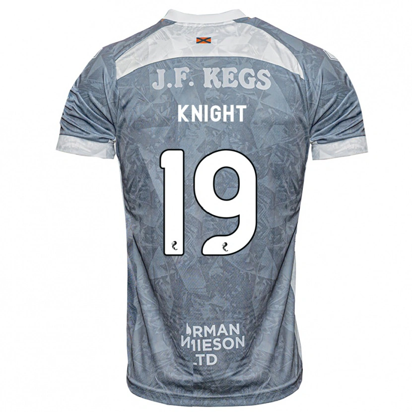 Danxen Donna Maglia Maya Knight #19 Grigio Ardesia Kit Gara Away 2026/27 Maglietta