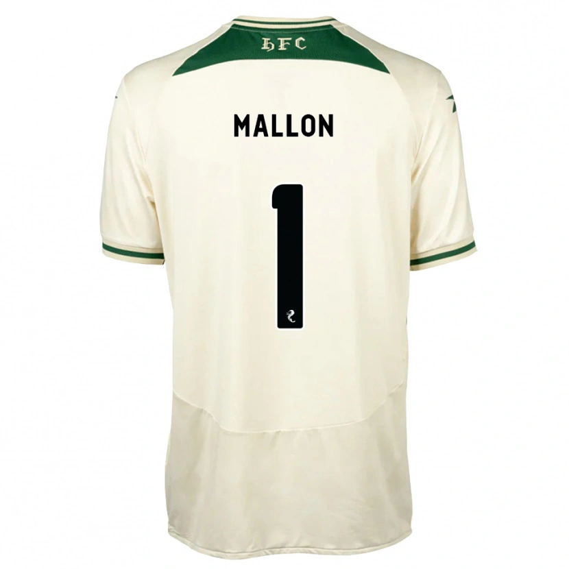 Danxen Donna Maglia Ryan Mallon #1 Verde Foresta Bianco Kit Gara Away 2026/27 Maglietta
