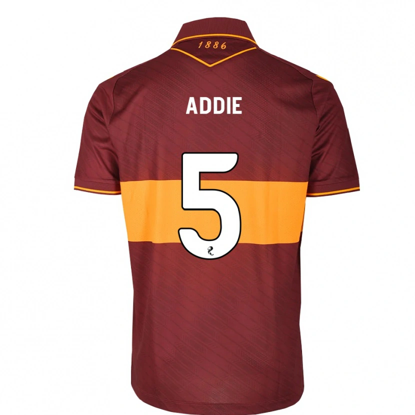 Danxen Donna Maglia Jo Addie #5 Marrone Arancione Kit Gara Away 2026/27 Maglietta