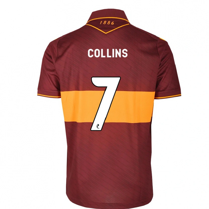 Danxen Donna Maglia Bailley Collins #7 Marrone Arancione Kit Gara Away 2026/27 Maglietta