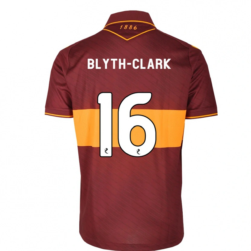 Danxen Donna Maglia Mason Blyth-Clark #16 Marrone Arancione Kit Gara Away 2026/27 Maglietta