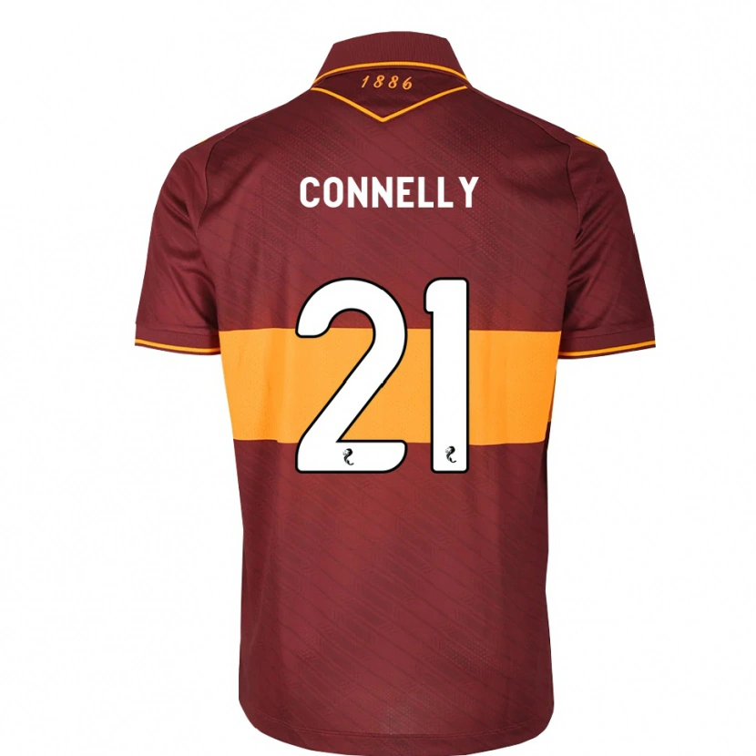 Danxen Donna Maglia Matty Connelly #21 Marrone Arancione Kit Gara Away 2026/27 Maglietta