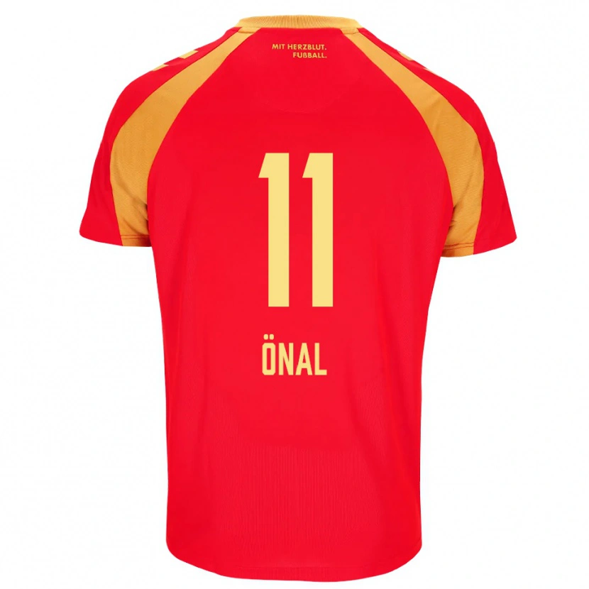 Danxen Donna Maglia Umut Önal #11 Rosso Arancione Nero Kit Gara Away 2026/27 Maglietta