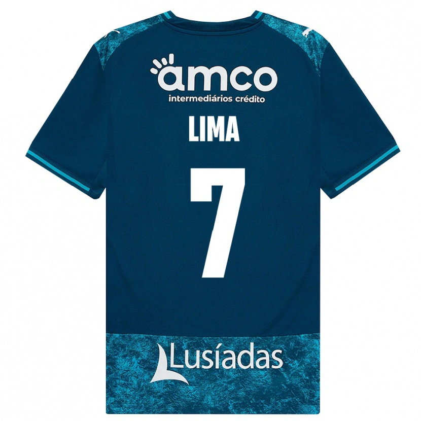 Danxen Donna Maglia Heriksson Lima #7 Grigioardesiascuro Verdeacqua Kit Gara Away 2026/27 Maglietta