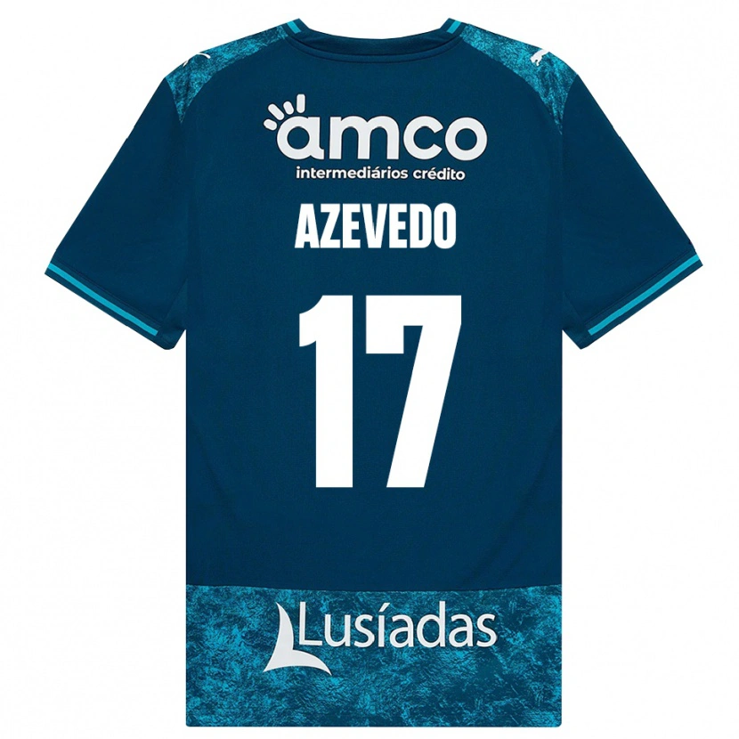 Danxen Donna Maglia Mariana Azevedo #17 Grigioardesiascuro Verdeacqua Kit Gara Away 2026/27 Maglietta