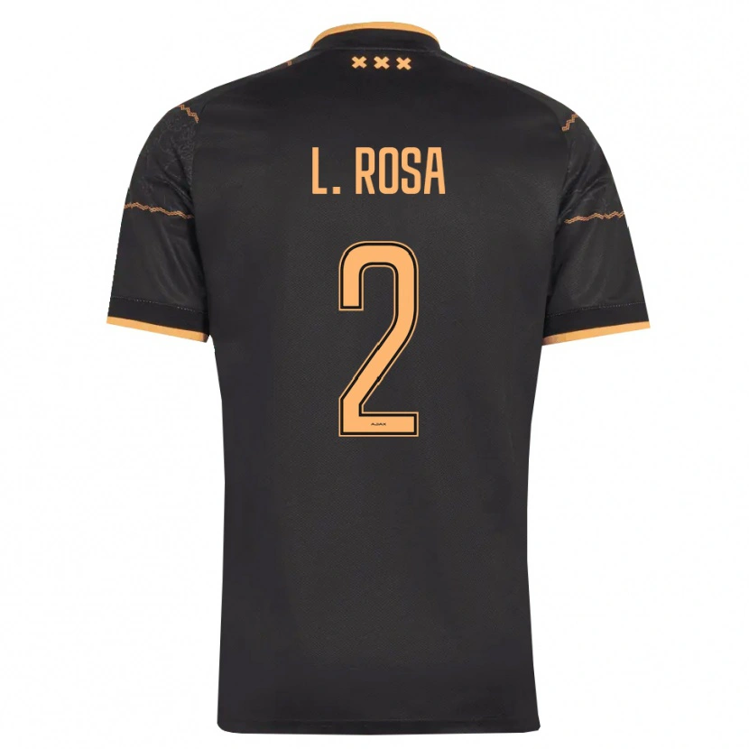 Danxen Donna Maglia Lucas Rosa #2 Nero Arancione Kit Gara Away 2026/27 Maglietta