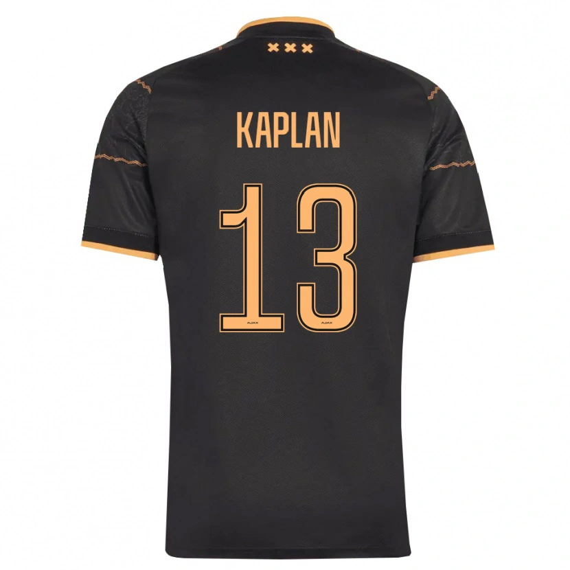 Danxen Donna Maglia Ahmetcan Kaplan #13 Nero Arancione Kit Gara Away 2026/27 Maglietta