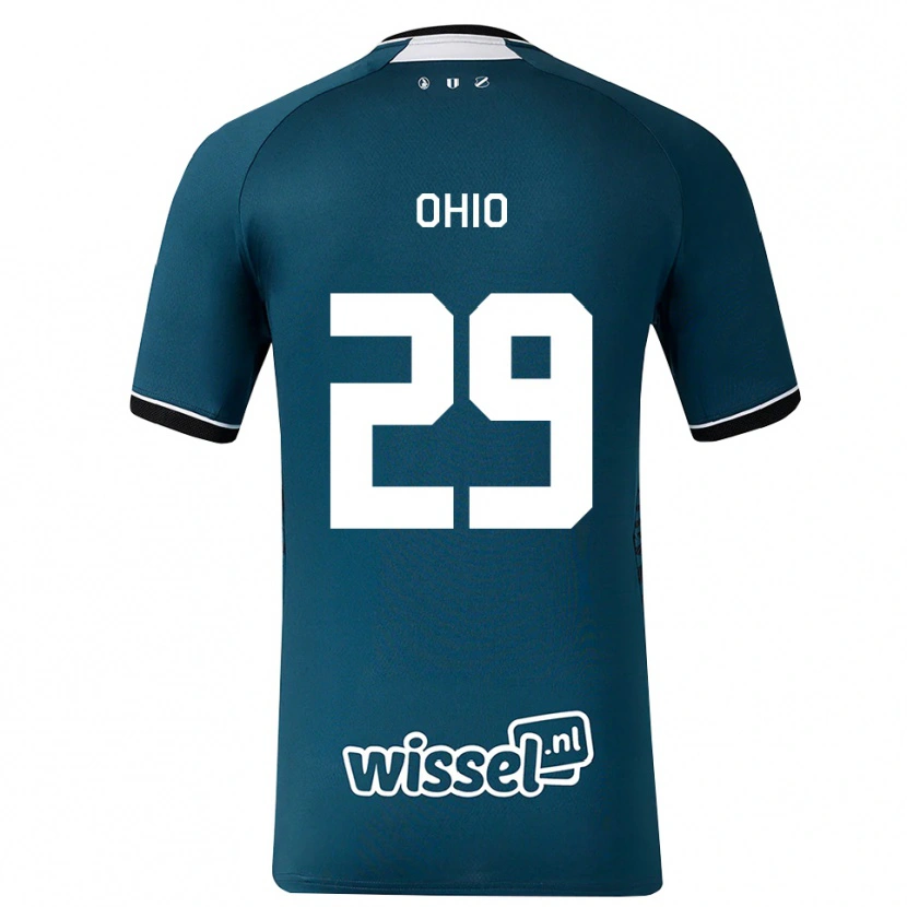 Danxen Donna Maglia Noah Ohio #29 Grigioardesiascuro Bianco Kit Gara Away 2026/27 Maglietta