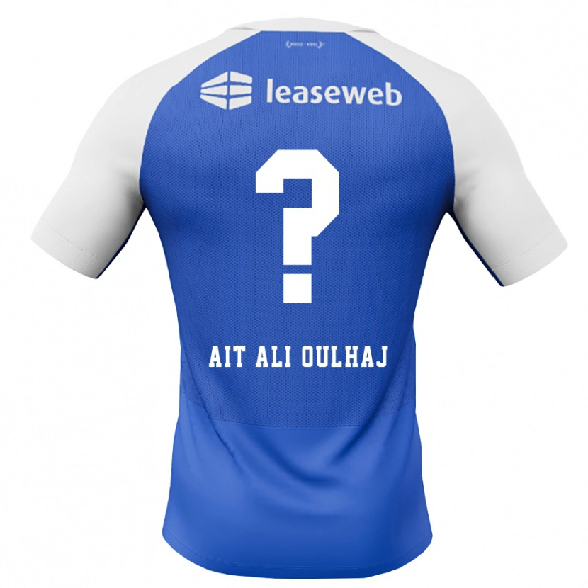 Danxen Donna Maglia Adam Ait Ali Oulhaj #0 Blu Dodger Rosso Bianco Kit Gara Away 2026/27 Maglietta