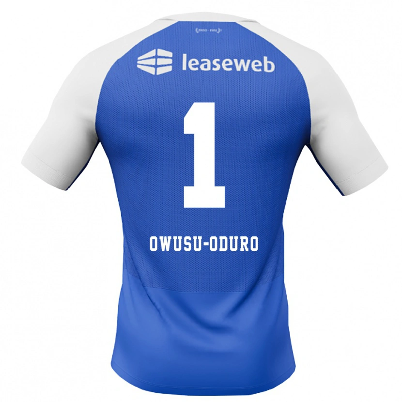 Danxen Donna Maglia Rome-Jayden Owusu-Oduro #1 Blu Dodger Rosso Bianco Kit Gara Away 2026/27 Maglietta