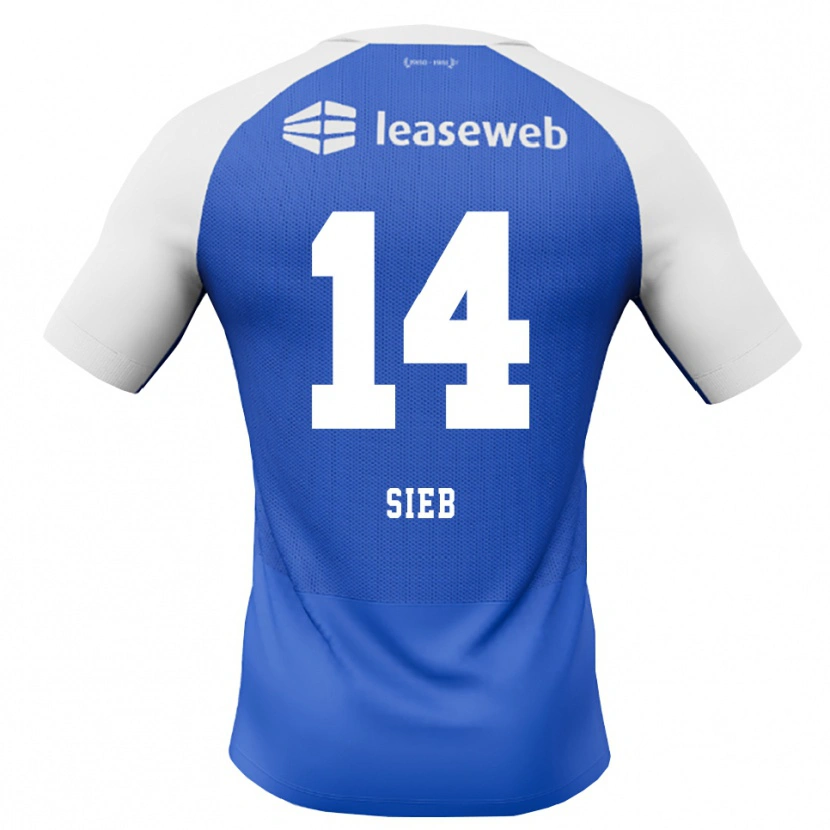 Danxen Donna Maglia Sieb Jongens #14 Blu Dodger Rosso Bianco Kit Gara Away 2026/27 Maglietta