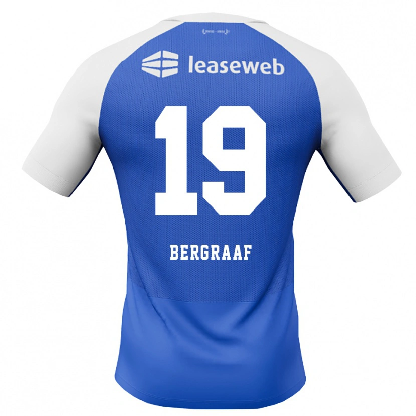 Danxen Donna Maglia Jerolldino Bergraaf #19 Blu Dodger Rosso Bianco Kit Gara Away 2026/27 Maglietta