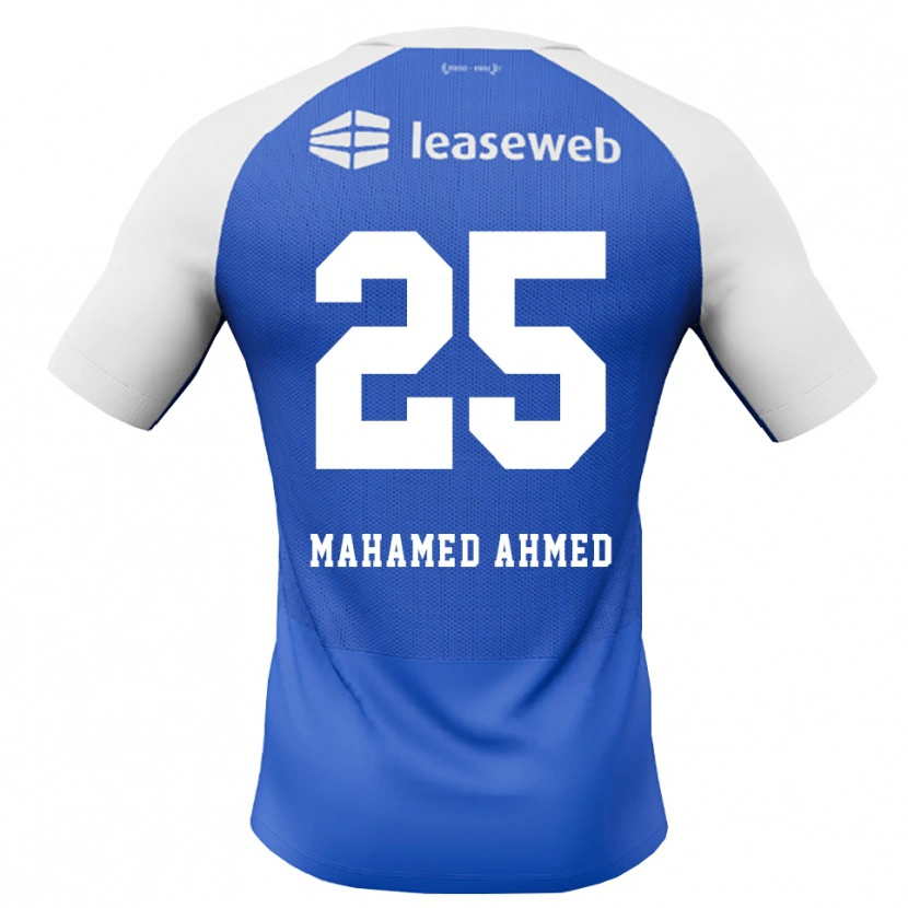 Danxen Donna Maglia Nuur Mahamed Ahmed #25 Blu Dodger Rosso Bianco Kit Gara Away 2026/27 Maglietta