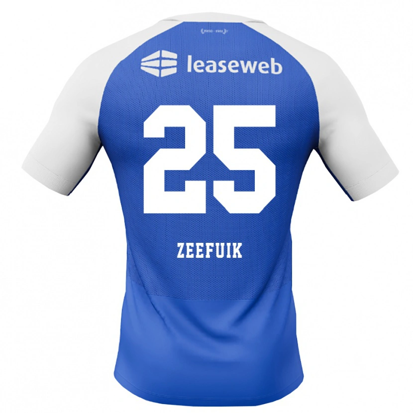 Danxen Donna Maglia Lequincio Zeefuik #25 Blu Dodger Rosso Bianco Kit Gara Away 2026/27 Maglietta