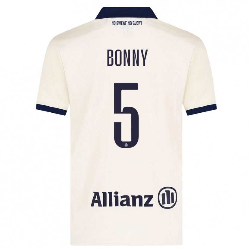 Danxen Donna Maglia Chionne Bonny #5 Beige Nero Kit Gara Away 2026/27 Maglietta