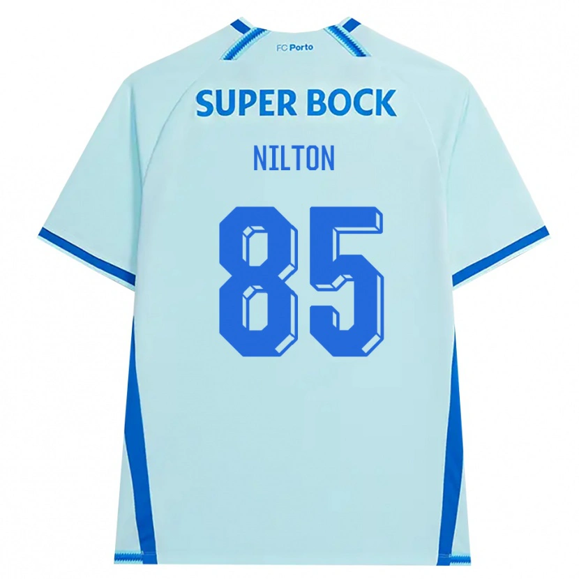 Danxen Donna Maglia Nilton #85 Azzurro Chiaro Blu Kit Gara Third 2026/27 Maglietta
