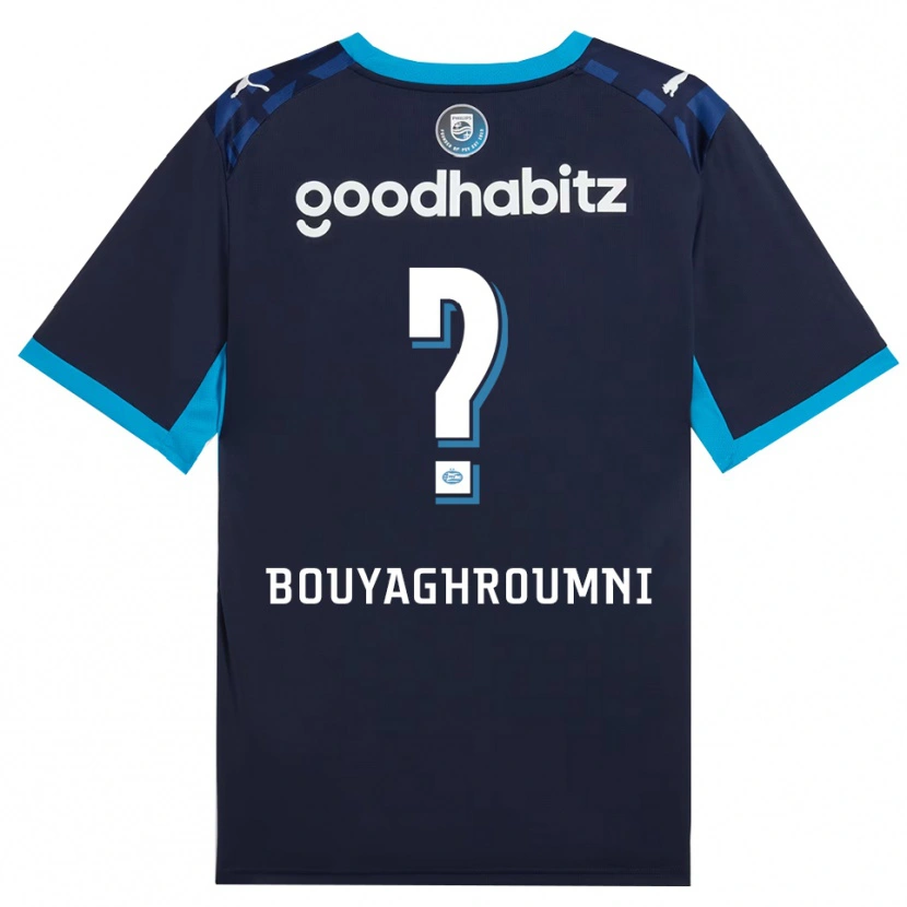 Danxen Donna Maglia Jaafar Bouyaghroumni #0 Blu Dodger Blu Reale Kit Gara Third 2026/27 Maglietta