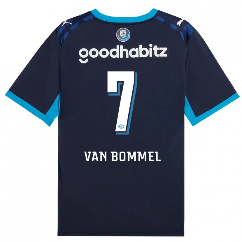 Danxen Donna Maglia Ruben Van Bommel #7 Blu Dodger Blu Reale Kit Gara Third 2026/27 Maglietta
