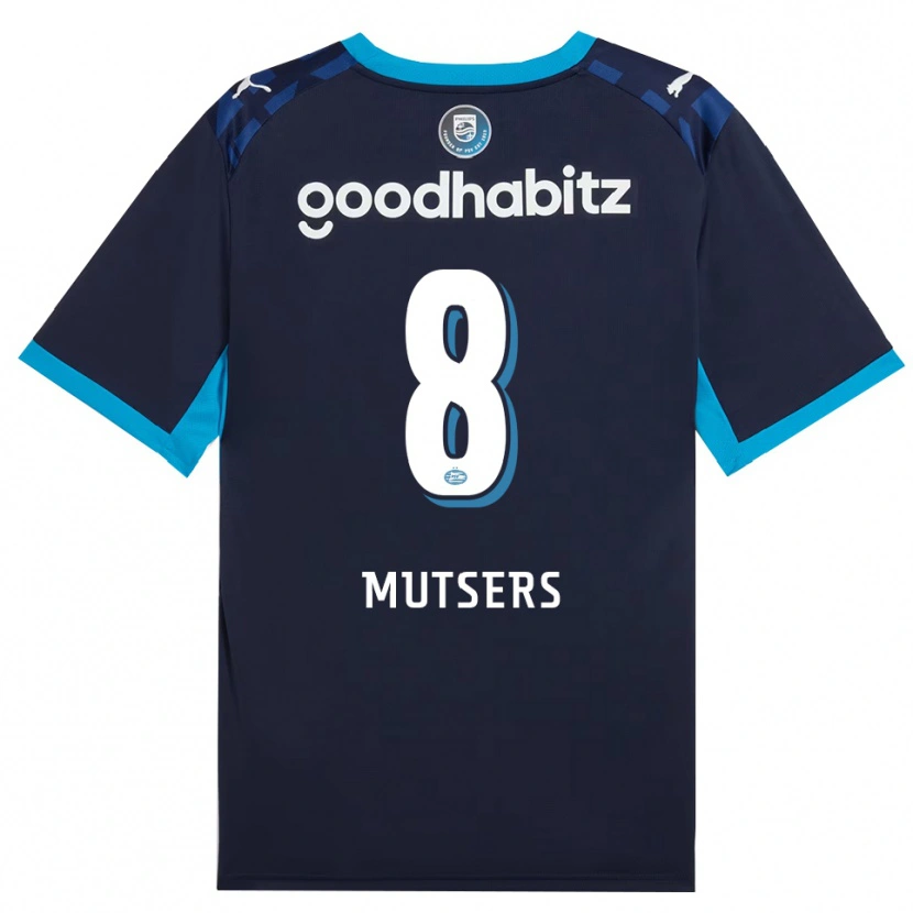 Danxen Donna Maglia Milan Mutsers #8 Blu Dodger Blu Reale Kit Gara Third 2026/27 Maglietta
