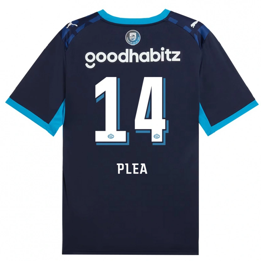 Danxen Donna Maglia Alassane Pléa #14 Blu Dodger Blu Reale Kit Gara Third 2026/27 Maglietta