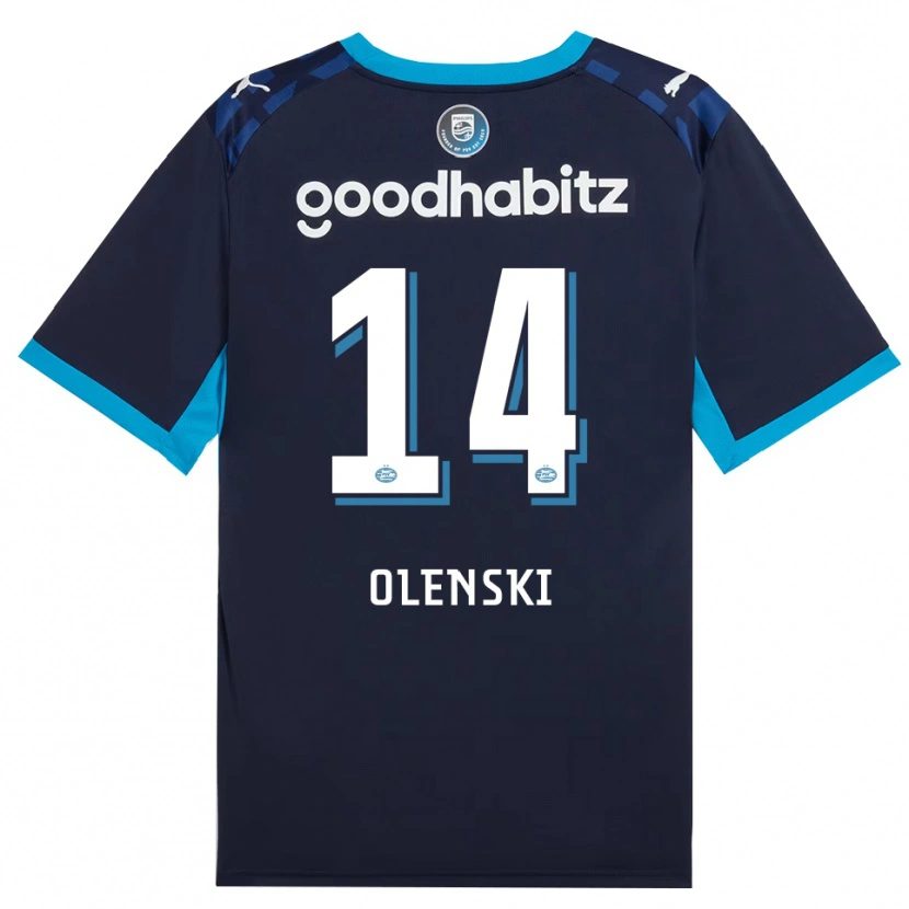 Danxen Donna Maglia Rayjen Olenski #14 Blu Dodger Blu Reale Kit Gara Third 2026/27 Maglietta