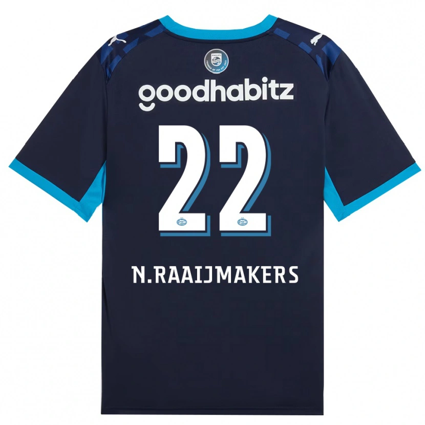 Danxen Donna Maglia Niels Raaijmakers #22 Blu Dodger Blu Reale Kit Gara Third 2026/27 Maglietta