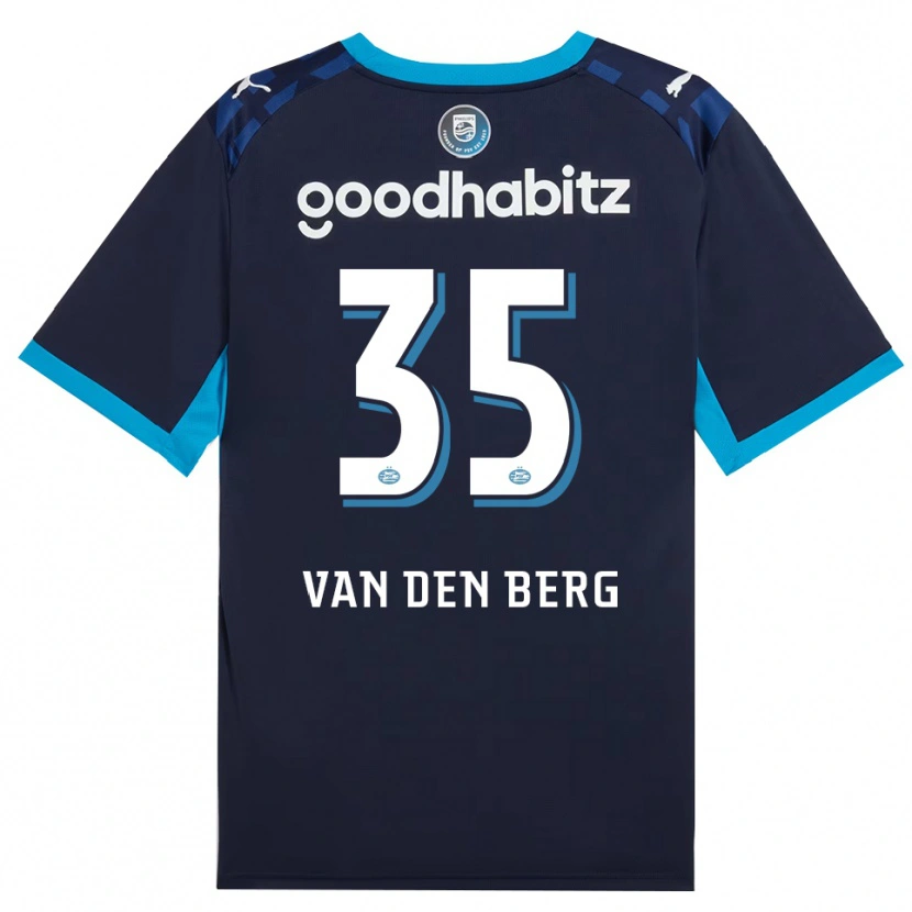 Danxen Donna Maglia Joël Van Den Berg #35 Blu Dodger Blu Reale Kit Gara Third 2026/27 Maglietta