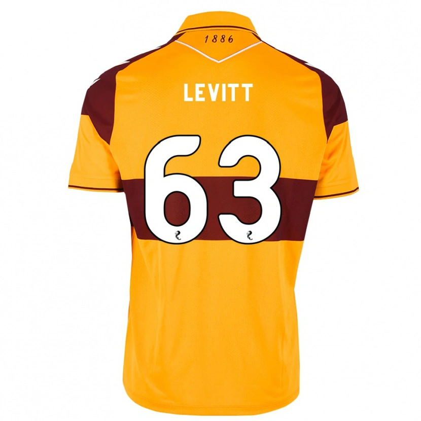 Danxen Donna Maglia Dylan Levitt #63 Arancione Marrone Kit Gara Home 2026/27 Maglietta