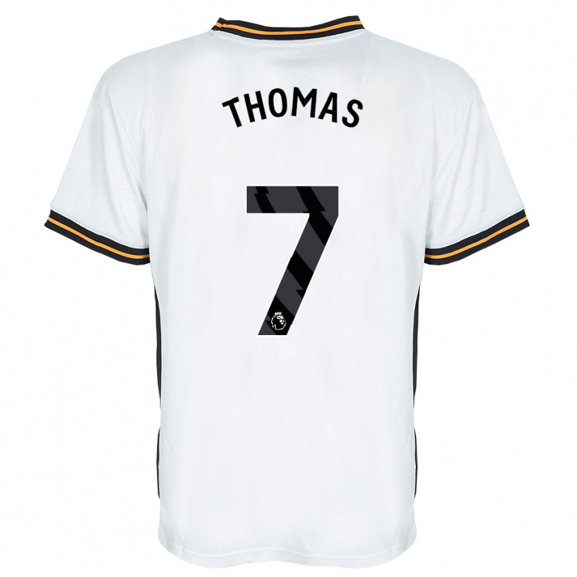 Danxen Donna Maglia Sorba Thomas #7 Bianco Arancione Nero Kit Gara Away 2026/27 Maglietta