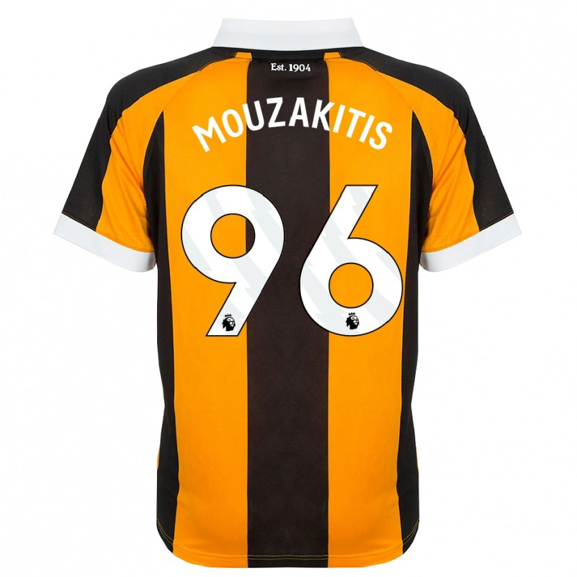 Danxen Donna Maglia Christos Mouzakitis #96 Arancione Nero Bianco Kit Gara Home 2026/27 Maglietta