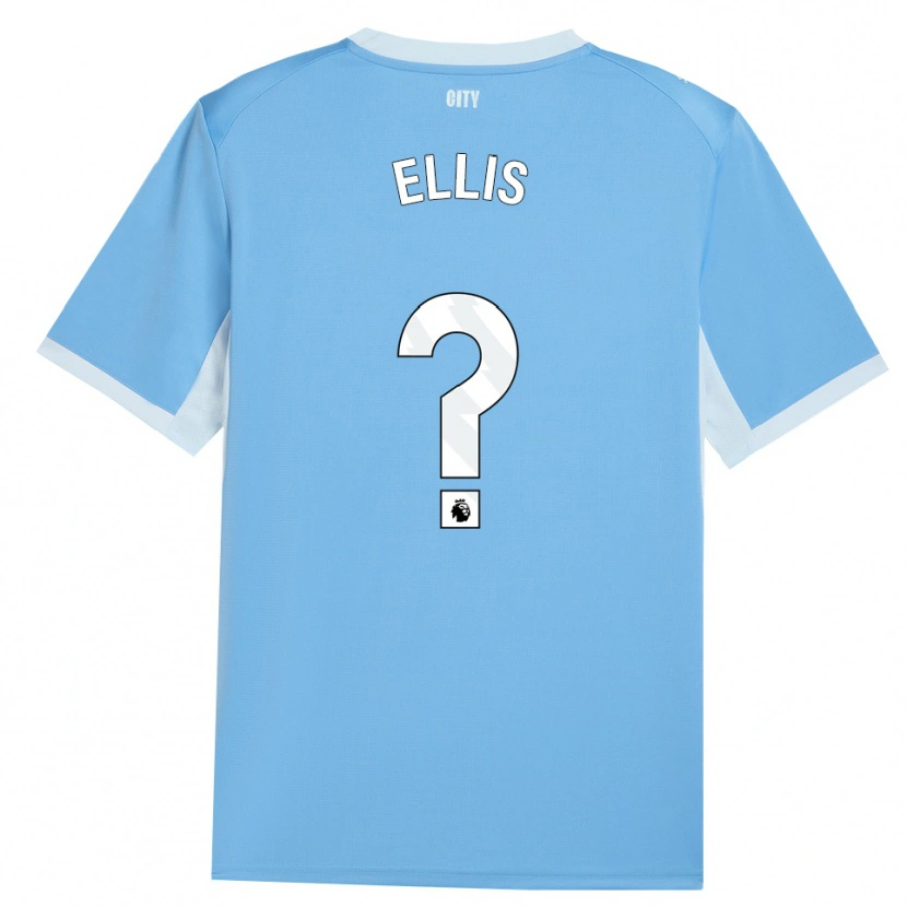 Danxen Bambino Maglia Mason Ellis #0 Azzurro Chiaro Bianco Kit Gara Home 2026/27 Maglietta